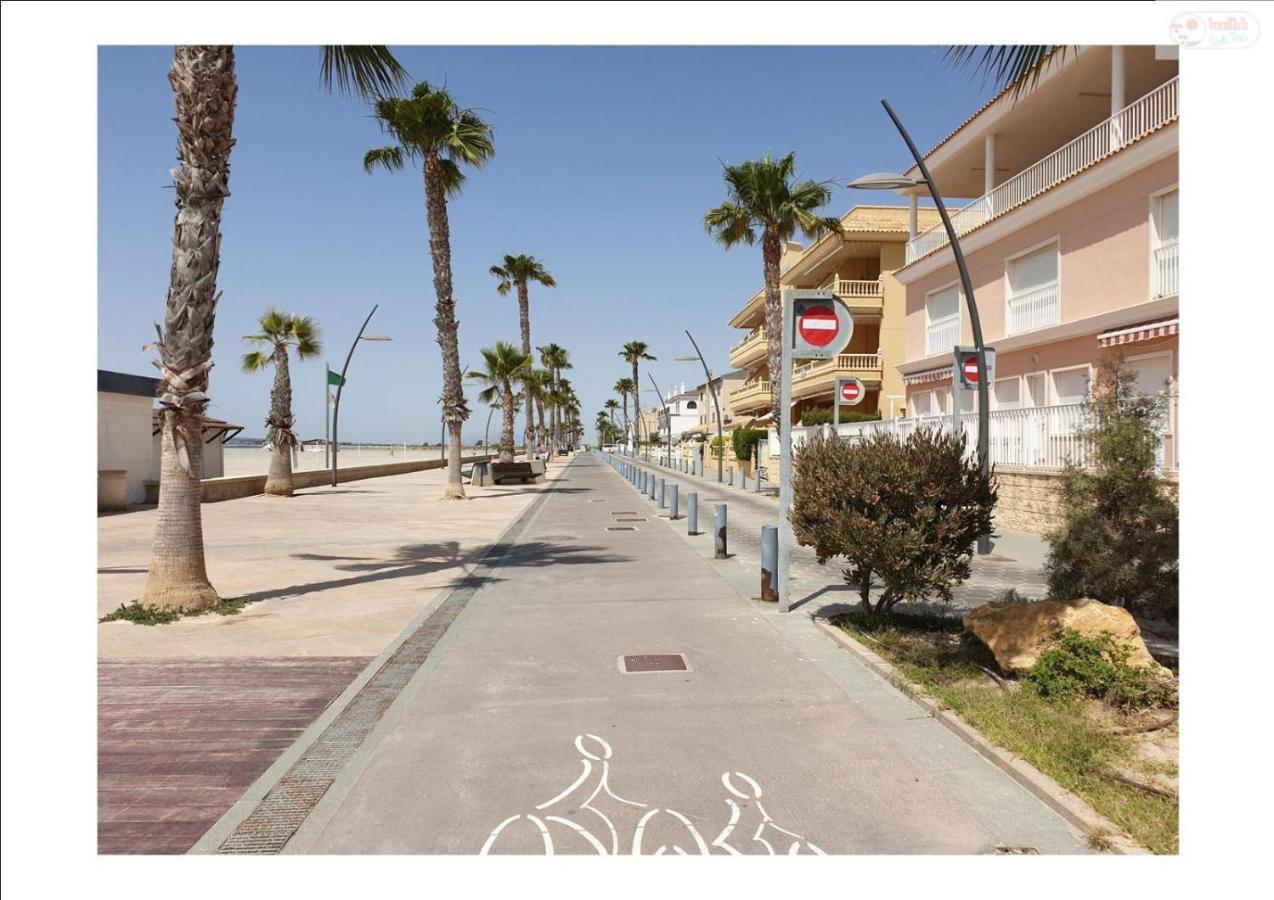 Apartamento Santa Pola, En Playa Del Tamarit Con Piscina. Buitenkant foto